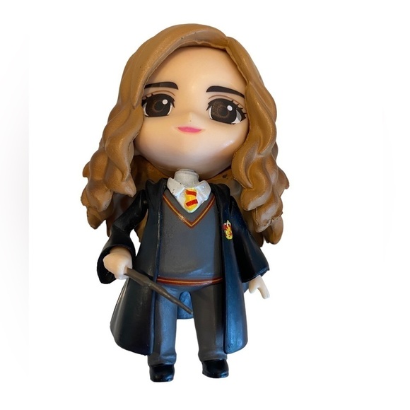 Harry Potter/ Hermione Small Plastic Figurines Magic College Cake Topper Desktop - Picture 6 of 11